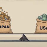 25年前と日米時価総額トップ10を比べてみた