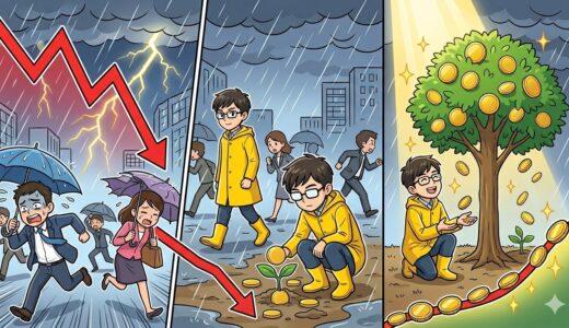 相場の悪い時は高配当株投資