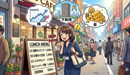 ランチの値段が上がるなら投資はマストな理由